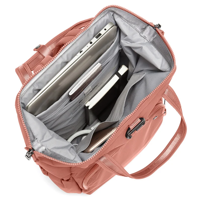 pacsafe Citysafe CX - Rucksack 13" 39 cm RFID (rose)
