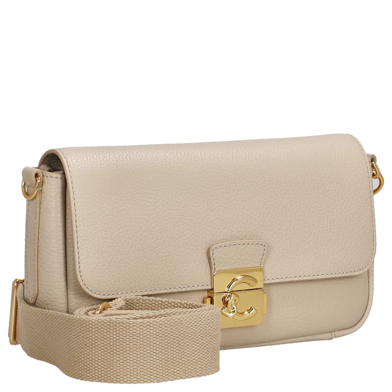 Coccinelle C-Me Lock Medium - Schultertasche 24 cm (sandshell)