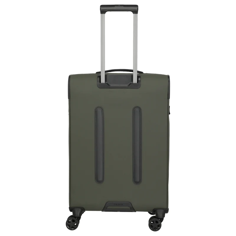 Travelite Briize - 4-Rollen-Trolley M 67 cm erw. (khaki)