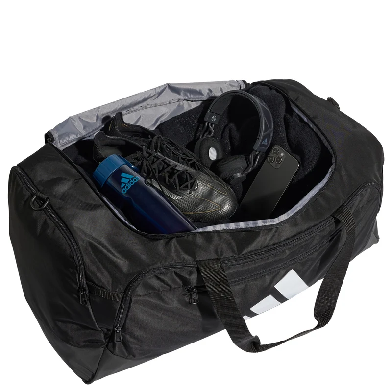 adidas Tra Def Duffle L - Reisetasche L (black/white)
