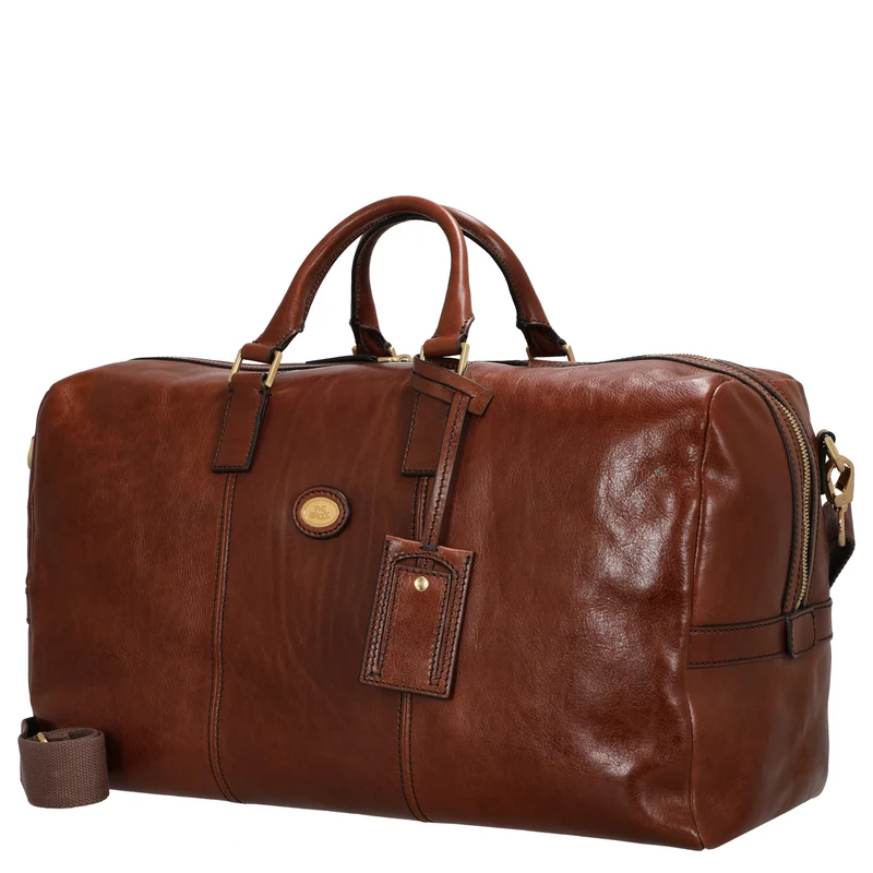 The Bridge Story Viaggio Weekender 30 - Reisetasche Leder 52 cm (marrone)