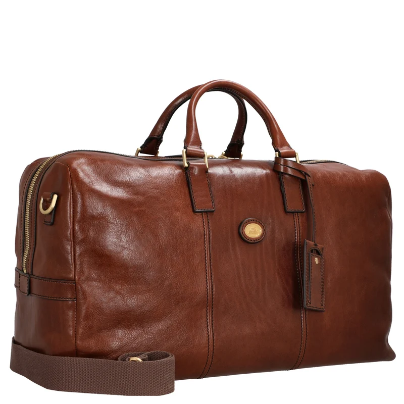 The Bridge Story Viaggio Weekender 30 - Reisetasche Leder 52 cm (marrone)