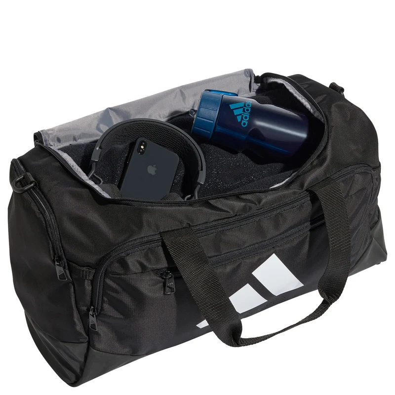 adidas Tra Def Duffle S - Reisetasche S (black/white)