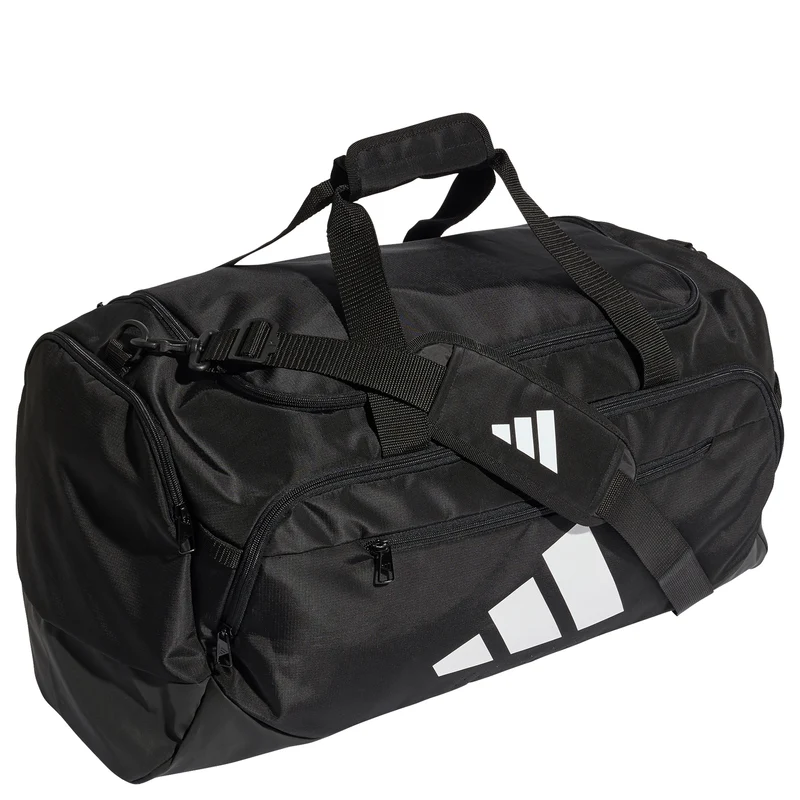 adidas Tra Def Duffle M - Reisetasche M (black/white)