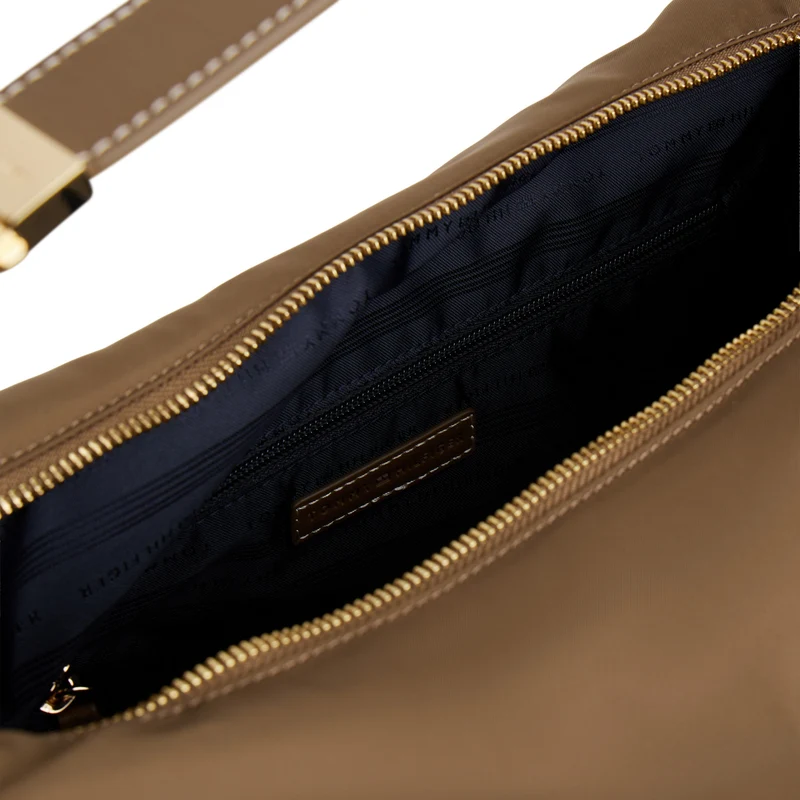 Tommy Hilfiger TH GO Hobo - Schultertasche 34 cm (nordic taupe)