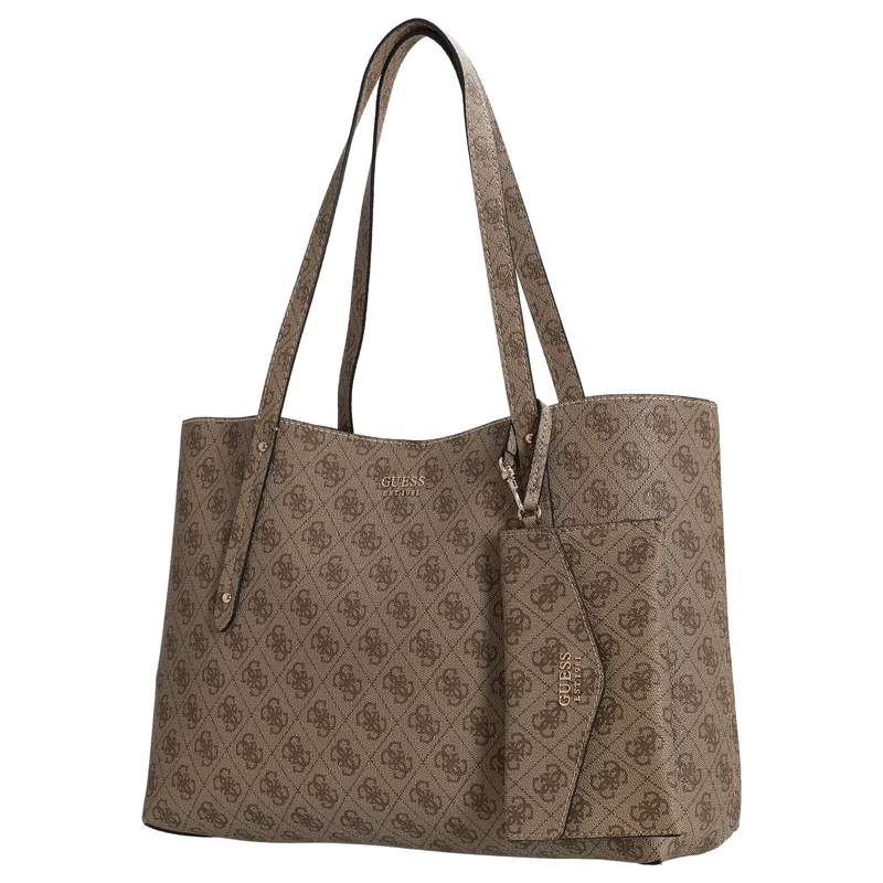 Guess Brenton Tote - Shopper 36 cm (latte logo)