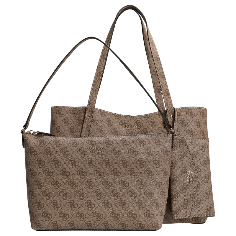 Guess Brenton Tote - Shopper 36 cm (latte logo)