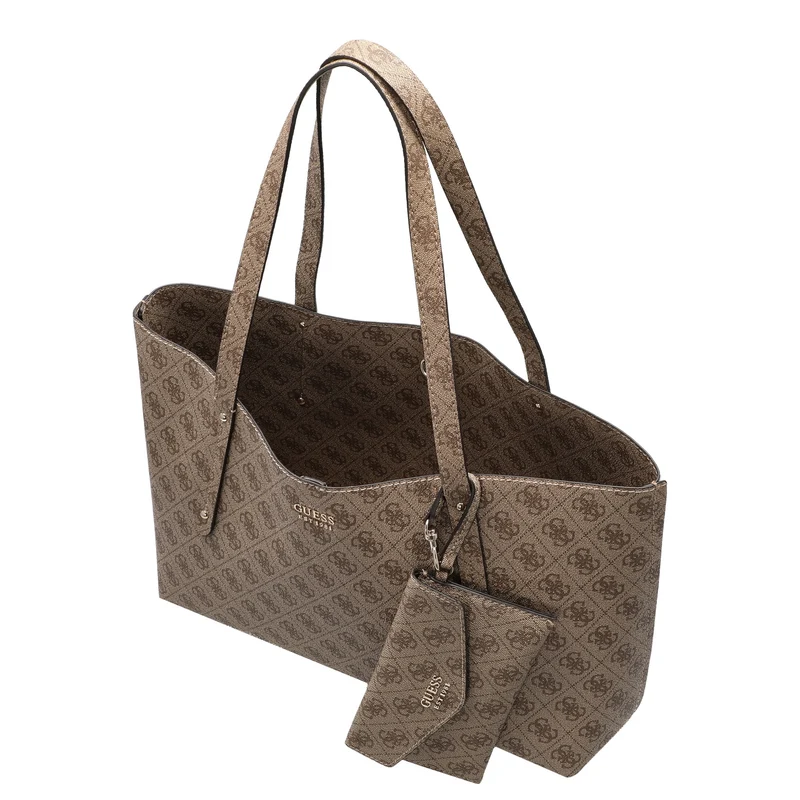 Guess Brenton Tote - Shopper 36 cm (latte logo)