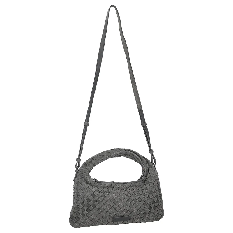 Les Visionnaires Sadie Weave Cozy - Umhängetasche 39 cm (asphalte)