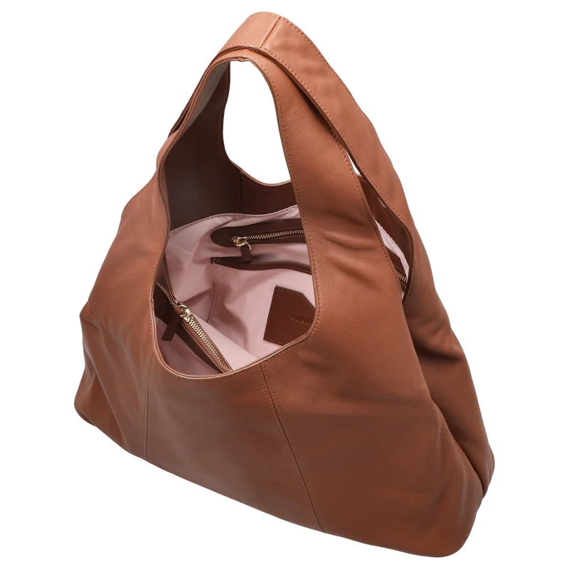 Les Visionnaires Paz Essential Soft Grainy - Schultertasche (chestnut)