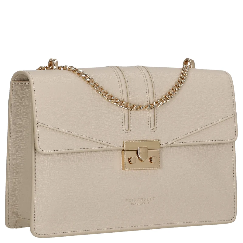 Seidenfelt Roros Big - Schultertasche 28 cm (tofu beige)