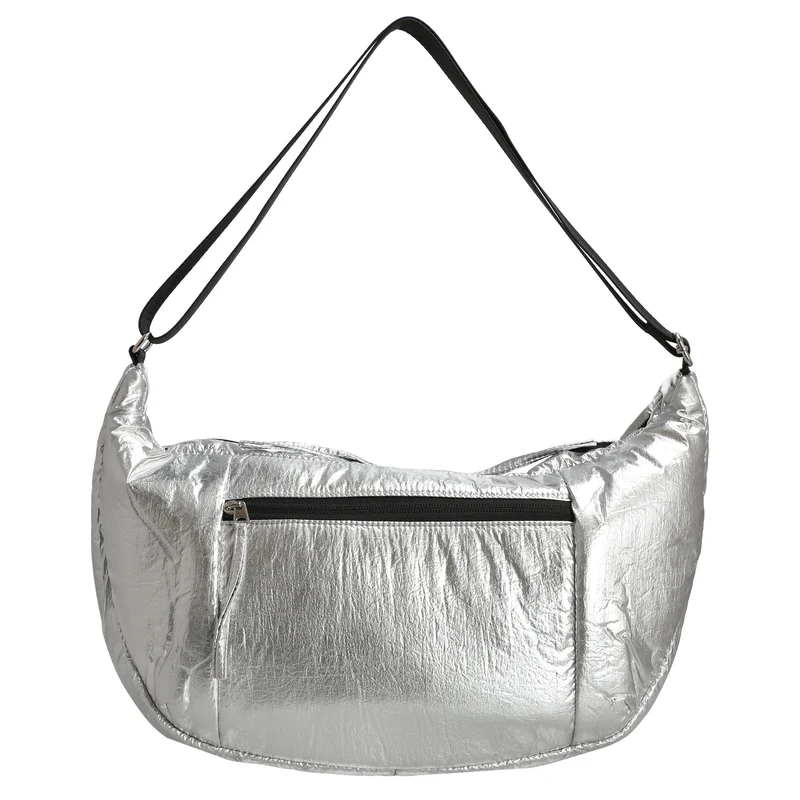 Doughnut Croissant Softies - Umhängetasche 44 cm (silver)