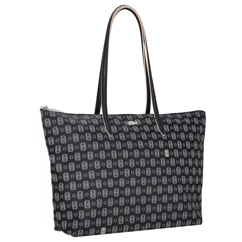 Lacoste Shopping Bag - Shopper L 15" 34 cm (marine sombre farine)
