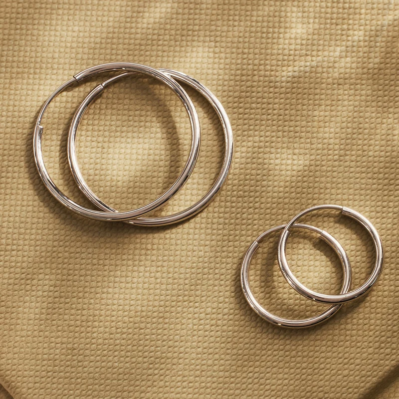Isabel Bernard Cadeau d'Isabel 14 Karat | Weißgold Ohrringe Set IB90076