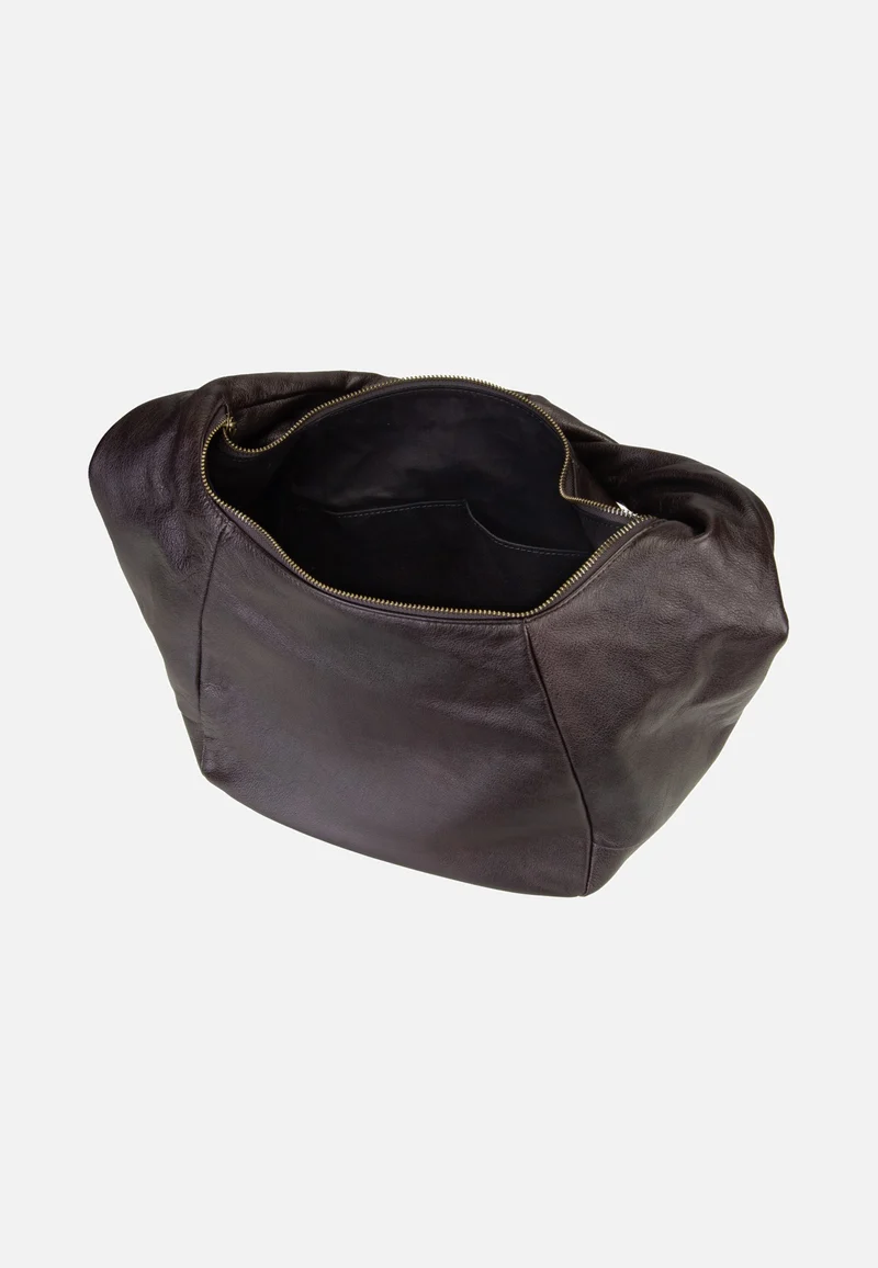 Farrah II Hobo M YAK 3D Leather Deep Soil - Hobo Bag