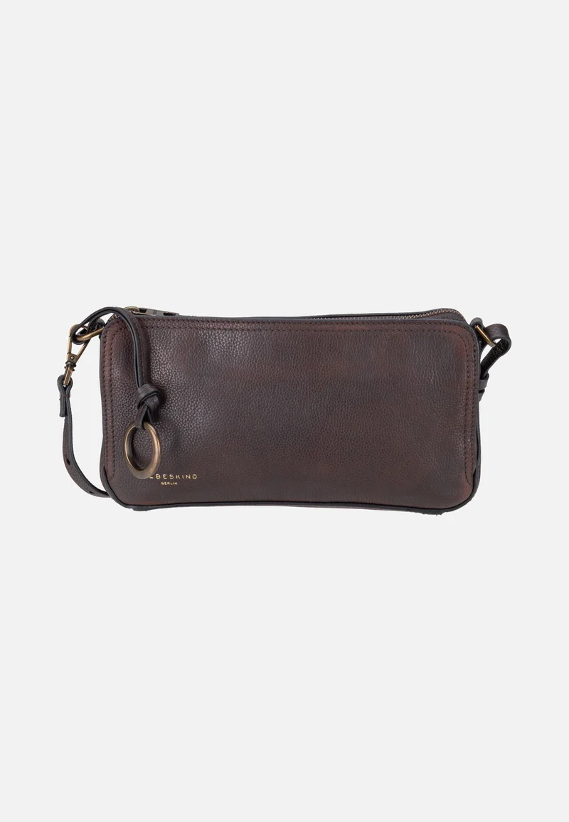 Clarice II Crosbody M Vintage Pebble Deep Soil - Crossbody Bag