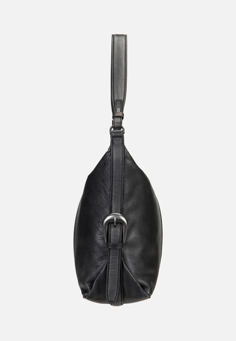 Paris II Hobo M Vintage Pebble Black - Hobo Bag