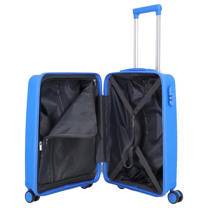 Travelite Pacific - 4-Rollen-Kabinentrolley S 55 cm (blue)