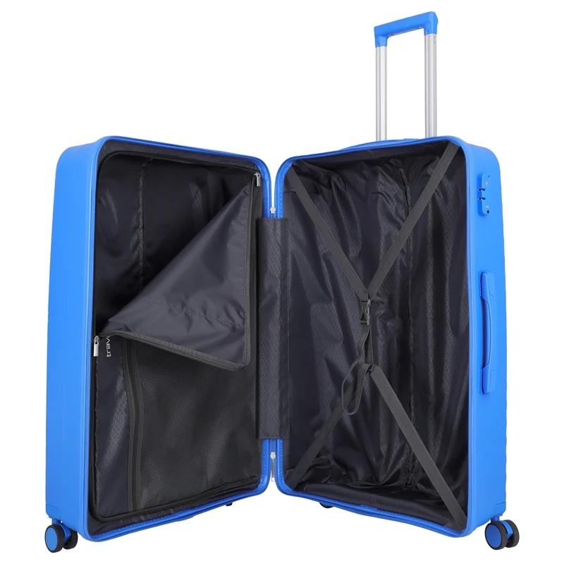 Travelite Pacific - 4-Rollen-Trolley L 78 cm (blue)