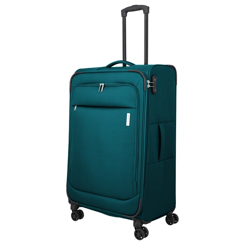 Travelite Priego - 4-Rollen-Trolley L 77 cm (petrol)