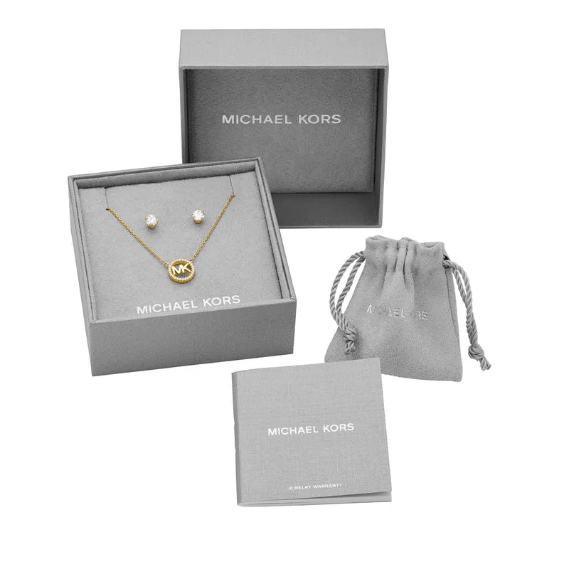 Michael Kors damen Geschenkset Gold MKC1260AN710