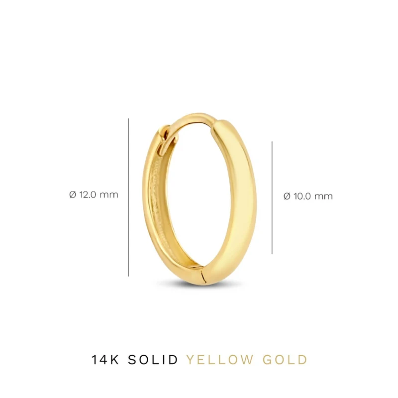 Isabel Bernard Cadeau d'Isabel 14 Karat Gold Ohrring-Set mit Zirkonia IB90188