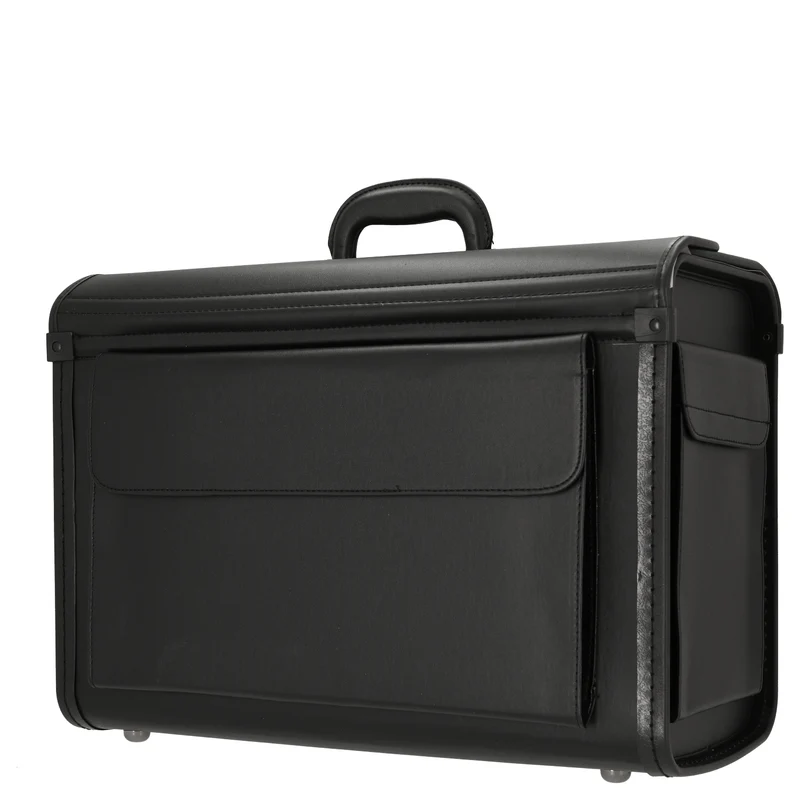 D&N Business - Pilotenkoffer 51 cm PU (schwarz)