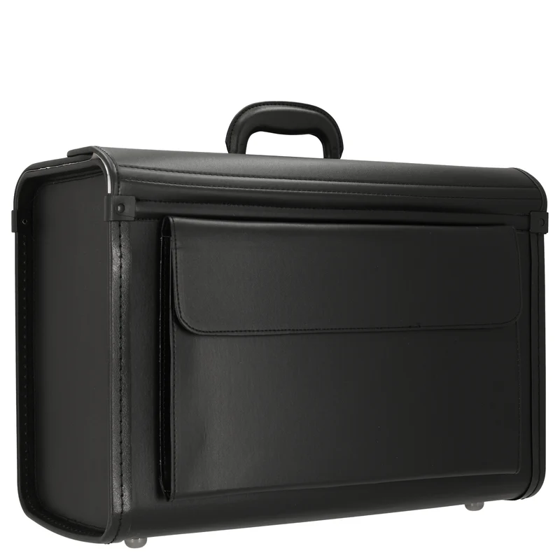D&N Business - Pilotenkoffer 51 cm PU (schwarz)