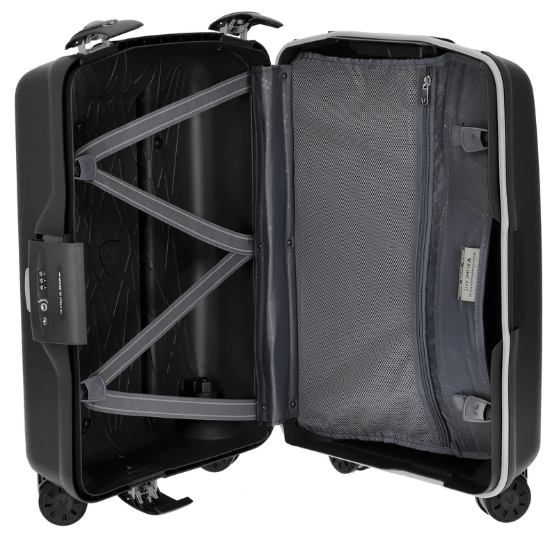 Roncato Light - 4-Rollen-Kabinentrolley S 55 cm (nero)