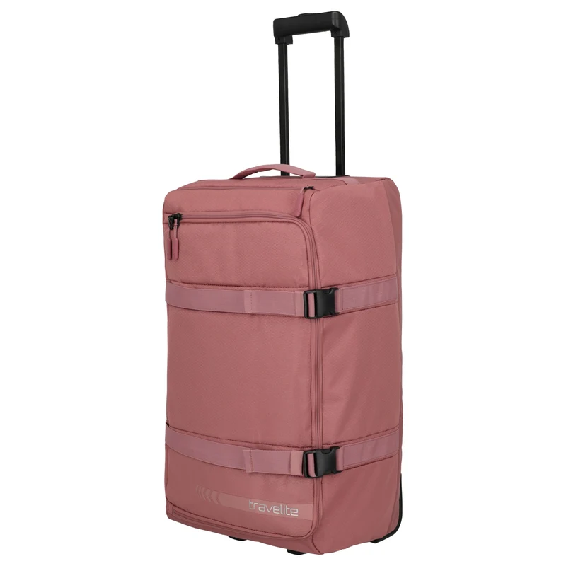 Travelite Kick-Off - Rollenreisetasche L 68 cm (rose)