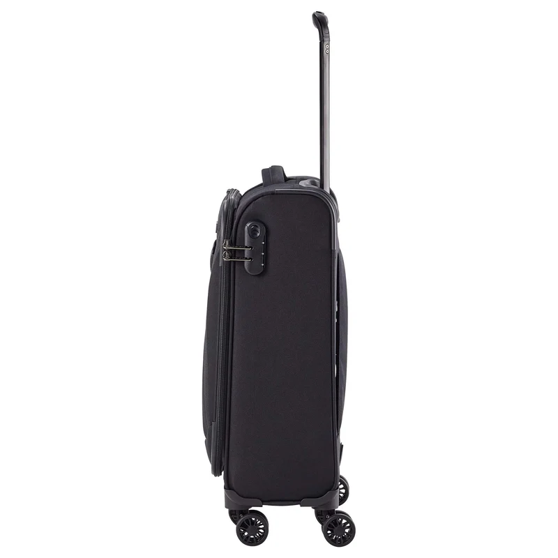 Travelite Chios - 4-Rollen-Kabinentrolley S 55 cm (schwarz)