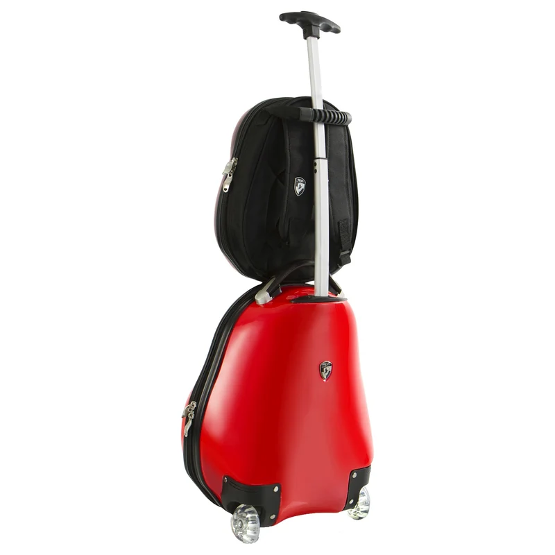 Heys Travel Tots - 2-Rollen-Kindertrolley Rucksack Set 2tlg. 46 cm (Marienkäfer)