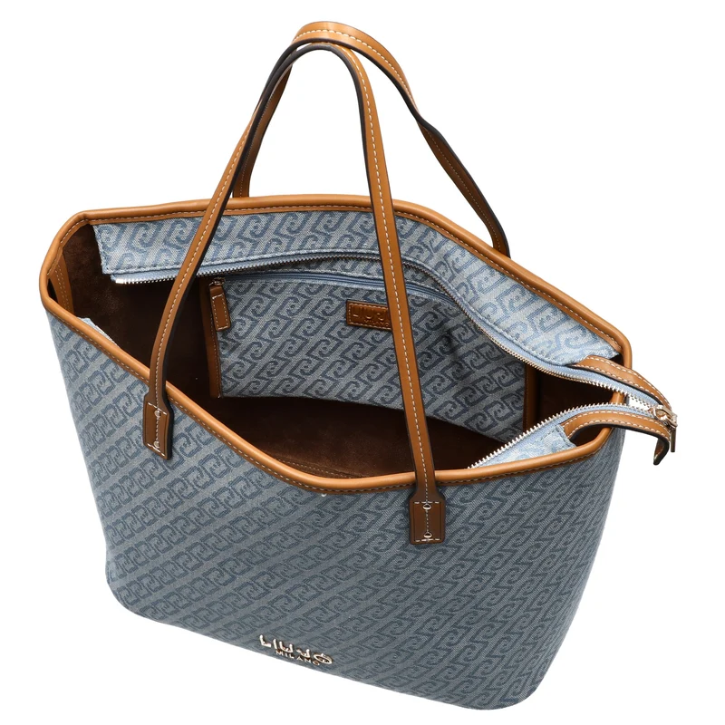 Liu Jo Evrim - Shopper M 32 cm (dusty blue)