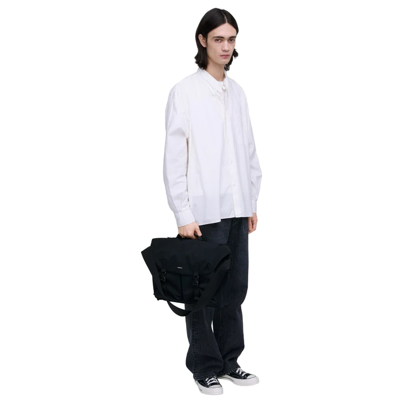 Sandqvist Everyday Messenger Bag - Umhängetasche 40 cm (black)