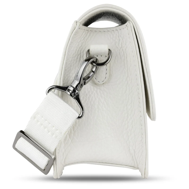 bugatti Elsa - Umhängetasche Leder S 18.5 cm (weiß)