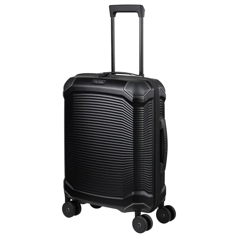 Travelite Millennium - 4-Rollen-Kabinentrolley 55 cm (black)