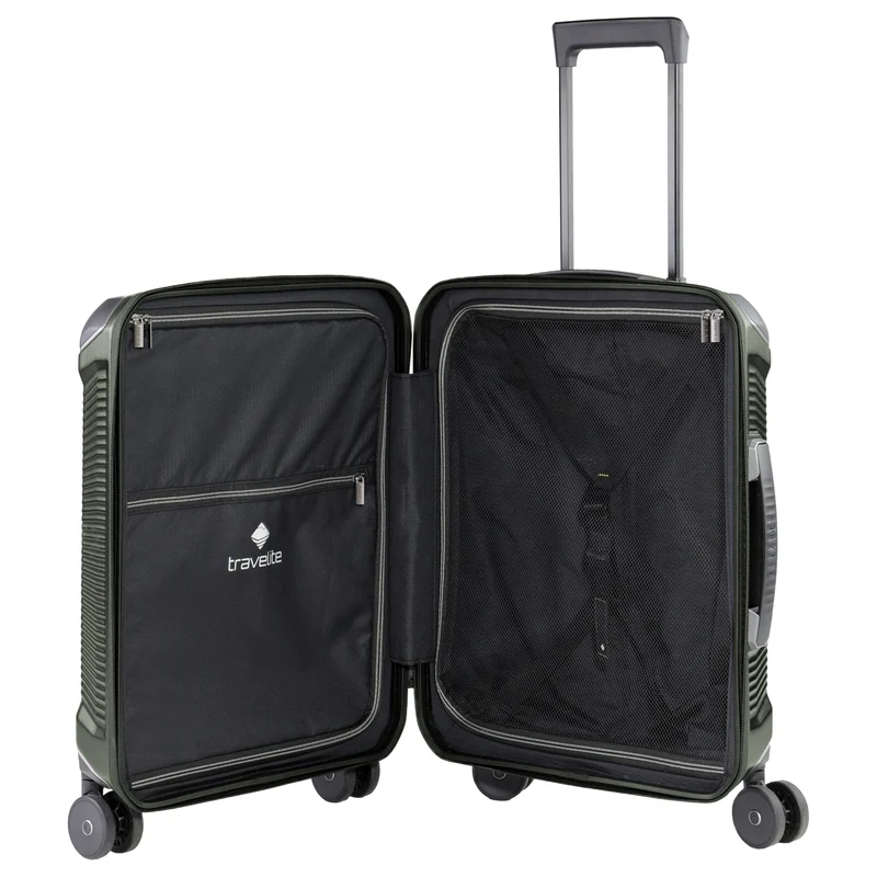 Travelite Millennium - 4-Rollen-Kabinentrolley 55 cm (pine green)