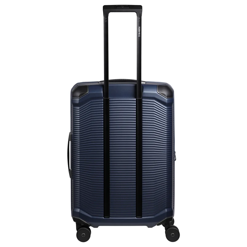 Travelite Millennium - 4-Rollen-Trolley M 67 cm erw. (navy)