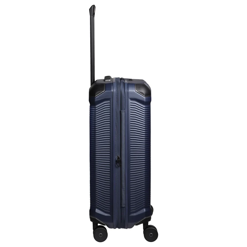 Travelite Millennium - 4-Rollen-Trolley M 67 cm erw. (navy)