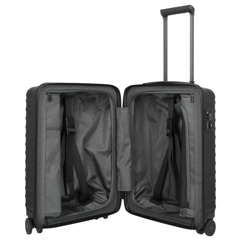 TITAN UPGRADE - 4-Rollen-Kabinentrolley S 55/23 cm (nightshade black)