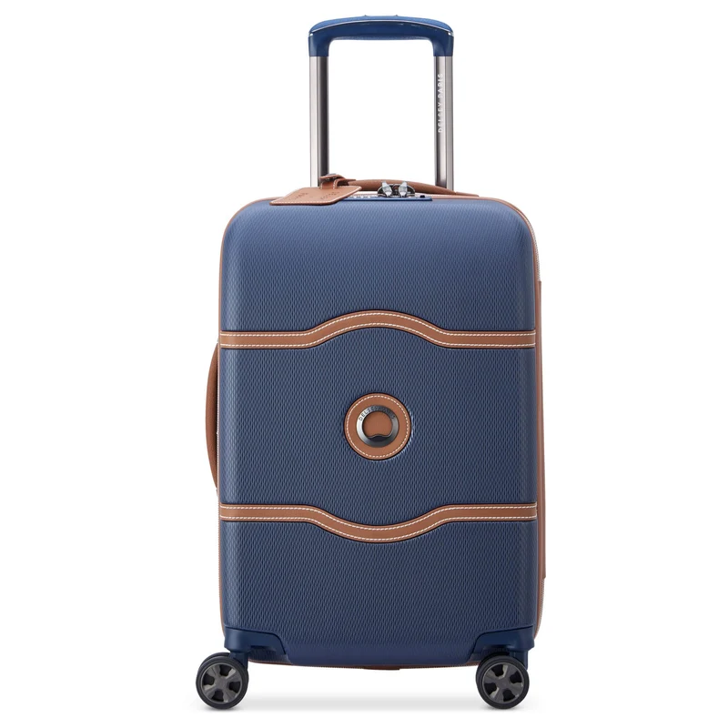 Delsey Paris Chatelet Air 2.0 - 4-Rollen-Kabinentrolley 55 cm (marineblau)