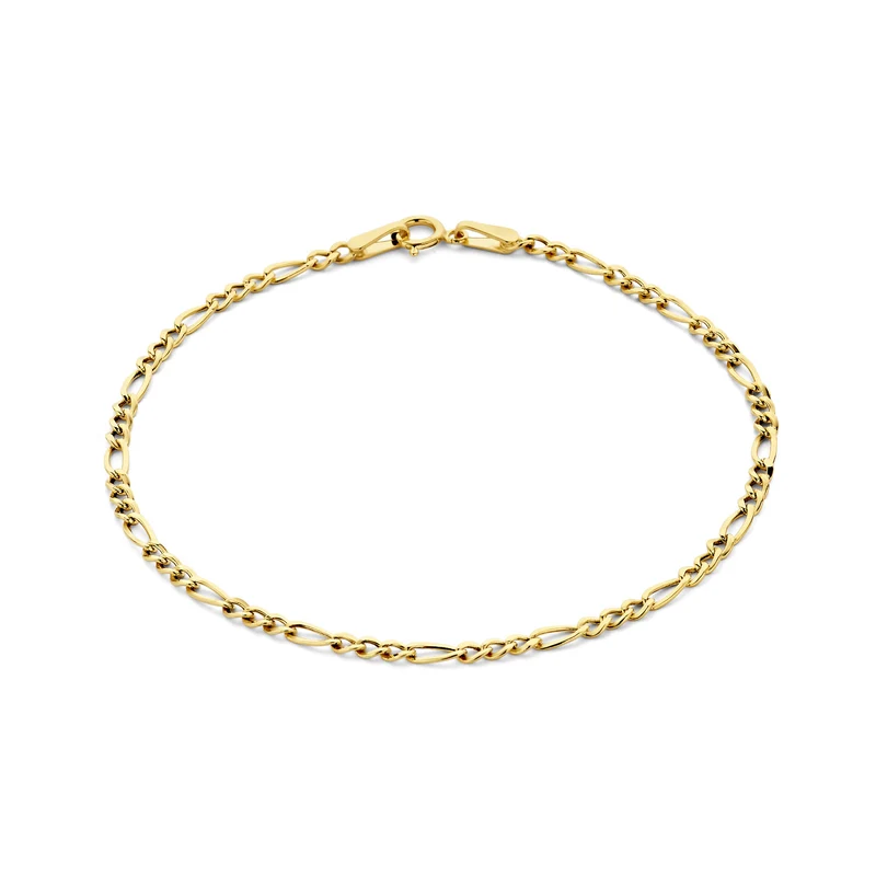 Isabel Bernard Cadeau d'Isabel 14 Karat | Gold Halskette und Armband Geschenksets IB90094