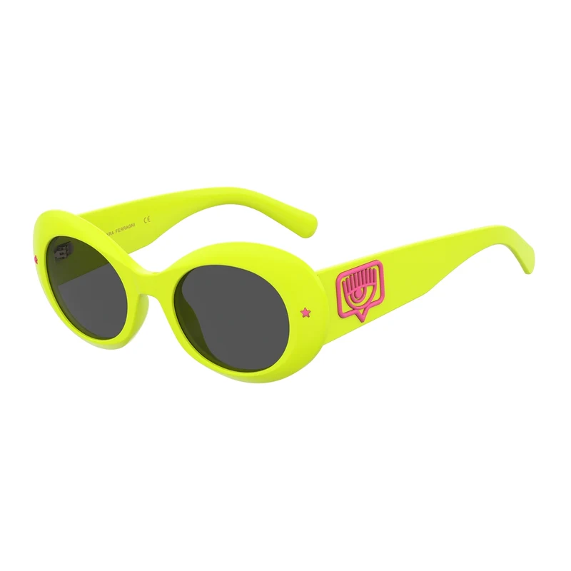 Chiara Ferragni Chiara's Fashion damen Sonnenbrille Gelb 20496140G50IR