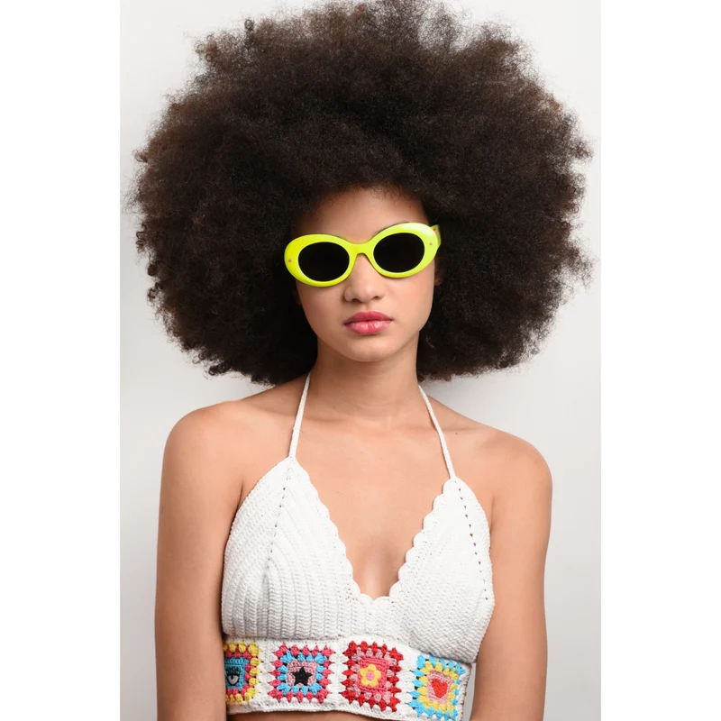 Chiara Ferragni Chiara's Fashion damen Sonnenbrille Gelb 20496140G50IR