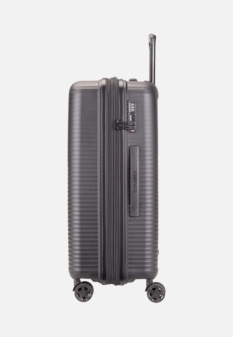 Air Stripe Trolley 4w M exp. Black - Koffer
