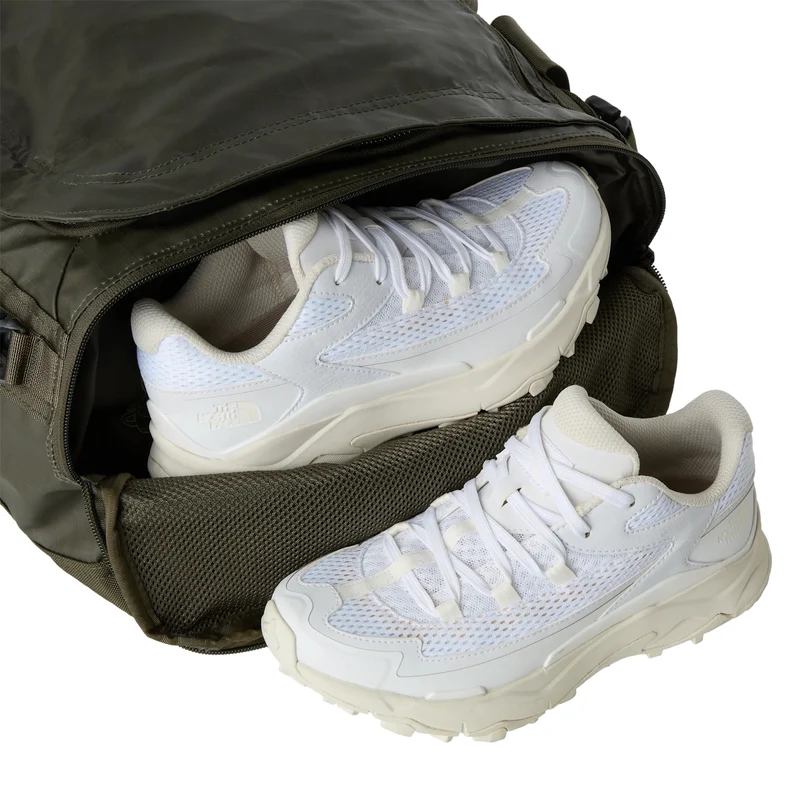 The North Face Base Camp Voyager Duffel 42 - Reisetasche/Rucksack 58 cm (new taupe green-tnf black)