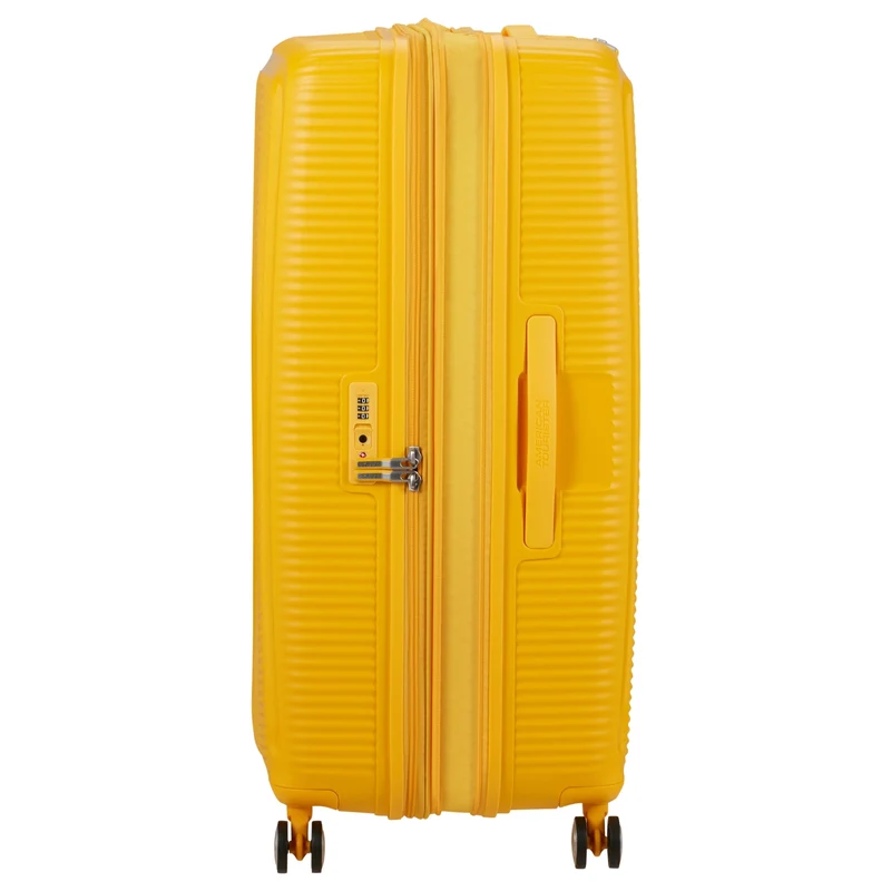 American Tourister Soundbox - 4-Rollen-Trolley 80 cm erw. (gelb)