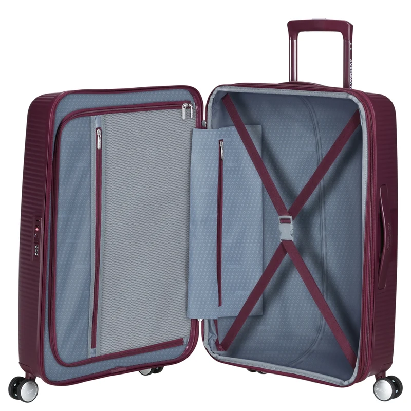 American Tourister Soundbox - 4-Rollen-Trolley 67 cm (wild cherry)