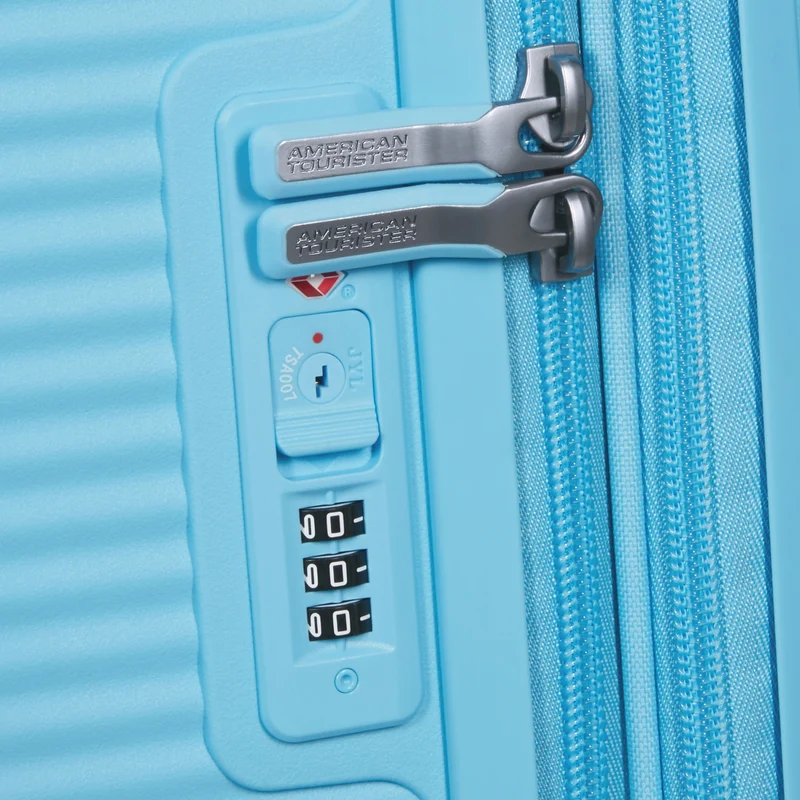 American Tourister Soundbox - 4-Rollen-Trolley 67 cm (blueberry fizz)