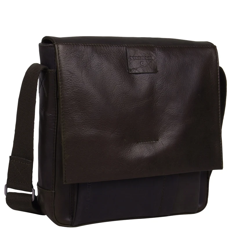 Strellson Brick Lane Jeremy - Schultertasche S 25 cm (darkbrown)